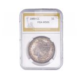 1880-CC Morgan Silver Dollar PGA MS66