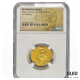 Byzantine Maur.Tiberius, AD 582-602 Gold Solidus