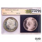 1880-S Morgan Silver Dollar PCI MS63