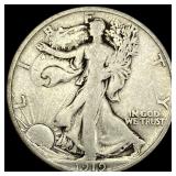 1919-D Walking Liberty Half Dollar NICELY  CIRCUL