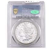 1886 CAC Morgan Silver Dollar PCGS MS66