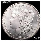 1890-CC Morgan Silver Dollar GEM BU