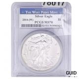 2014-W Walking Liberty Dollar PCGS MS70