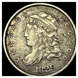 1829 Capped Bust Half Dime NEARLY  UNCIRCULATED
