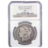 1879-CC Morgan Silver Dollar NGC G6