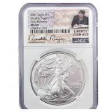 2021 Silver Eagle NGC MS69
