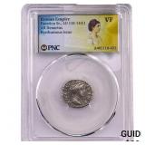 Roman Faustina Sr.,AD 138-140/1 AR Denarius PNC V