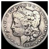 1890-CC Silver Morgan Dollar LIGHTLY  CIRCULATED