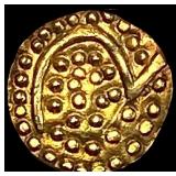 1700-1830 India Gold Fanam HIGH GRADE