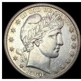 1900-S Silver Barber Half Dollar CHOICE AU