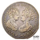 1806 Italy-Tuscany Silver Francescone CLOSELY UNCI