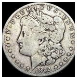 1892-S Silver Morgan Dollar NICELY CIRCULATED