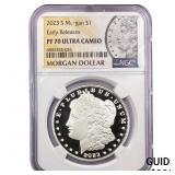 2023-S Morgan Silver Dollar NGC PF70 Ultra Cameo