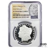 2023-S Morgan Silver Dollar NGC PF70 Ultra Cameo