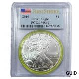 2010 Silver Eagle PCGS MS69