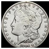 1904-S Silver Morgan Dollar LIGHTLY  CIRCULATED