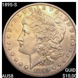 1895-S Morgan Silver Dollar CHOICE AU