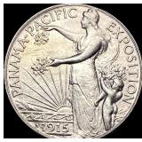 1915-S Silver Panama-Pacific Half Dollar CHOICE A
