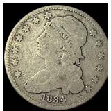 1834 Capped Bust Quarter NICELY CIRCULATED