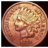 1878 Indian Head Cent CLOSELY UNCIRCULATED