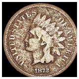 1872 Indian Head Cent NICELY CIRCULATED
