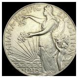 1915-S Silver Panama-Pacific Half Dollar  UNCIRCU