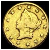 1853-O Gold $1 Liberty Type 1 HIGH GRADE