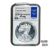 2017-W Silver Eagle NGC PF70 Ultra Cameo