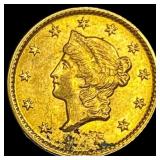 1853 Gold $1 Liberty Head UNCIRCULATED