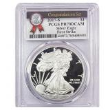 2017-S Silver Eagle PCGS PR70 DCAM