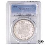 1885-O Morgan Silver Dollar PCGS MS62
