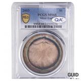 2003 Silver Eagle PCGS MS68