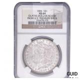 1886 Morgan Silver Dollar NGC MS64