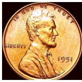 1951 Lincoln Wheat Cent UNCIRCULATED