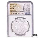 2023 Morgan Silver Dollar NGC MS70