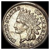 1864 Indian Head Cent NEARLY UNCIRCULATED