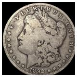 1892-S Silver Morgan Dollar NICELY CIRCULATED