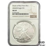 2024-W Silver Eagle NGC MS69