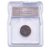 VOC N.E. INDIES Duit ICG Genuine