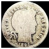 1895 Silver Barber Dime NICELY CIRCULATED