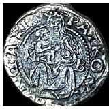 1540-1590 Hungary Madonna&Child Silver Denar CLOSE