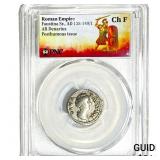 Roman Faustina Sr.,AD 138-140/1 AR Denarius PNC C