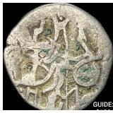 700-100 AD India Rajput SIlver Jital NEARLY UNCIRC