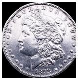 1878 Silver Morgan Dollar CLOSELY UNCIRCULATED