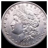1902-S Silver Morgan Dollar CLOSELY UNCIRCULATED