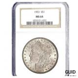 1903 Morgan Silver Dollar NGC MS64