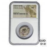 Roman Gallienus, AD 253-268 BI Dbl-Denarius NGC