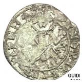 1352-1396 Bulgaria Silver Grosh CLOSELY UNCIRCULAT