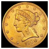 1900 Liberty Head Half Eagle $5 Gold CHOICE BU