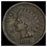 1874 Indian Head Cent HIGH GRADE